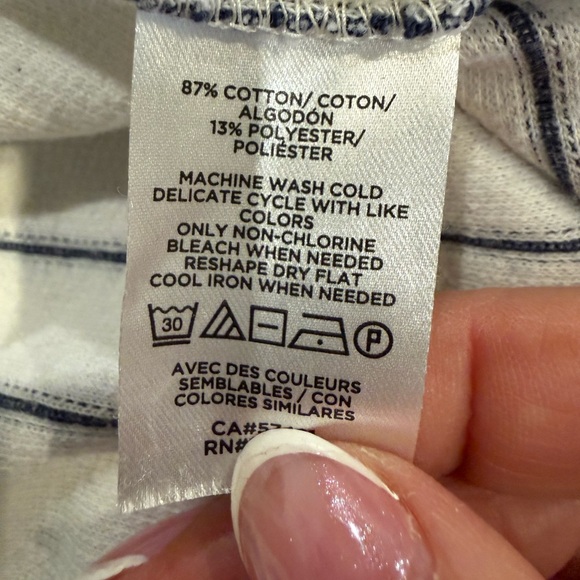 LOFT Textured Stripe Midi Dress Small Neutral Sleeveless Tie Waist - Picture 9 of 10